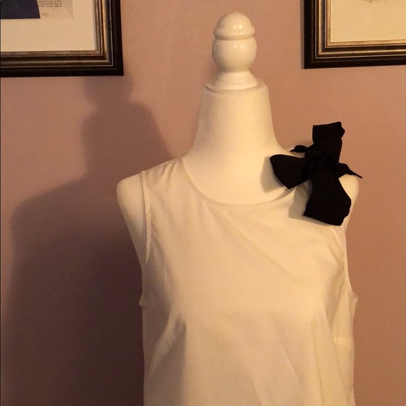 NWT Jcrew Sleeveless top with bow tie shoulder - Picture 4 of 8